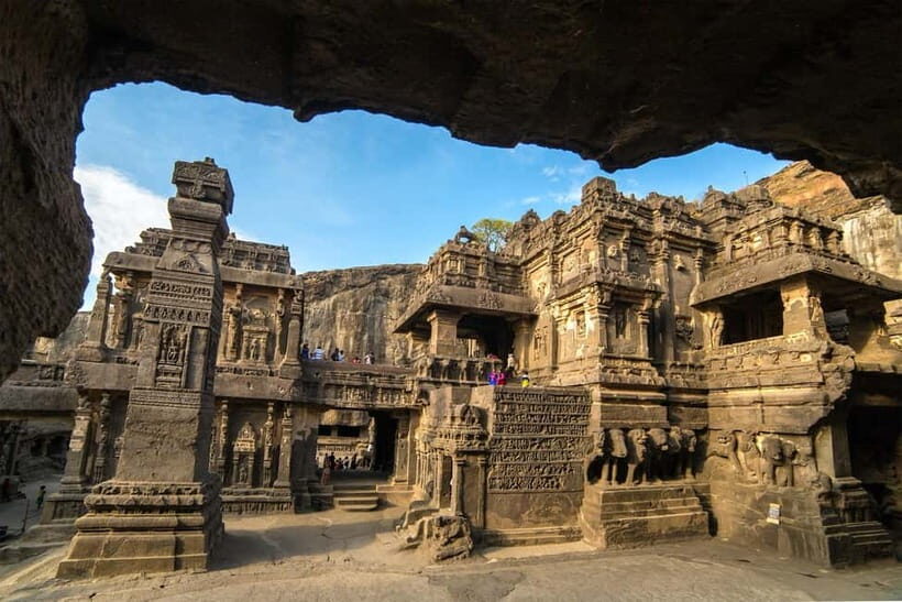 Ajanta & Ellora : Day Tour from Mumbai with Flight Tickets - Aurangabad time: dinner and market stops when time allows