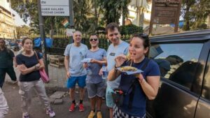 Discover Mumbai's street & beach with Vegetarian food tour - Meeting outside Burger King and finding Churchgate fast