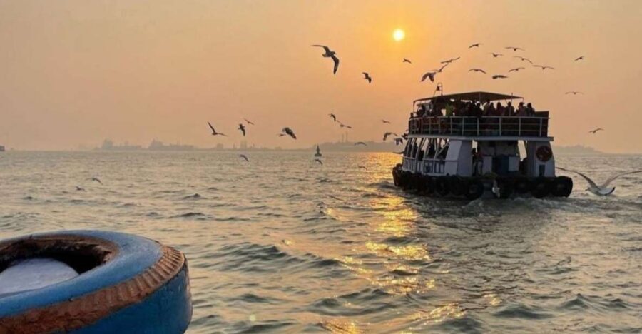 Elephanta Island Caves Tour & Village Tour - From Gateway of India to Elephanta Island: the ferry and the quirky train ride