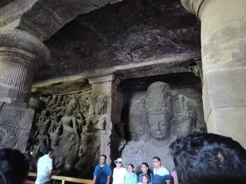 From Mumbai: Half-Day Elephanta Caves Tour with Ferry Ride - Cave 1 and the Trimurti centerpiece: what you’ll actually notice