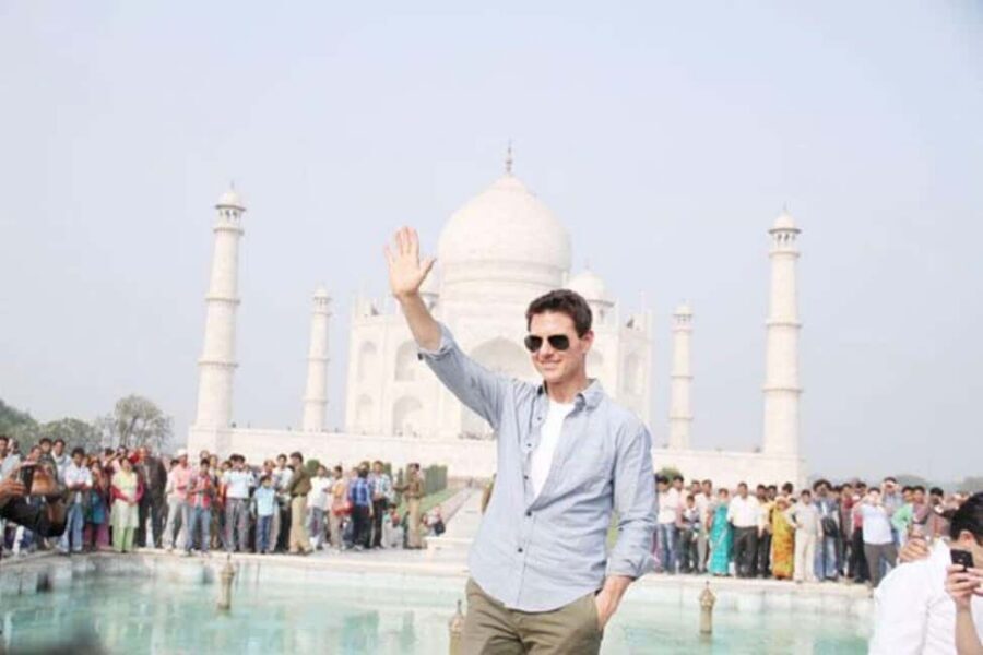 From Mumbai: Same Day Taj Mahal, Agra Tour with Flights - Agra Fort: UNESCO views and a guided walking tour