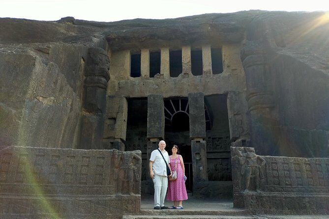 Kanheri Cave with Global Vipassana Pagoda Tour in Private Vehicle - Steps, uneven rock, and damp stone: your physical comfort checklist
