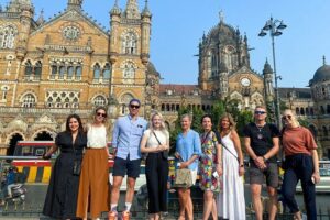 Mumbai Group City Tour - (Mumbai On Wheels) with Government Licensed Guide - Chhatrapati Shivaji Terminus: the 19th-century railway monument stop