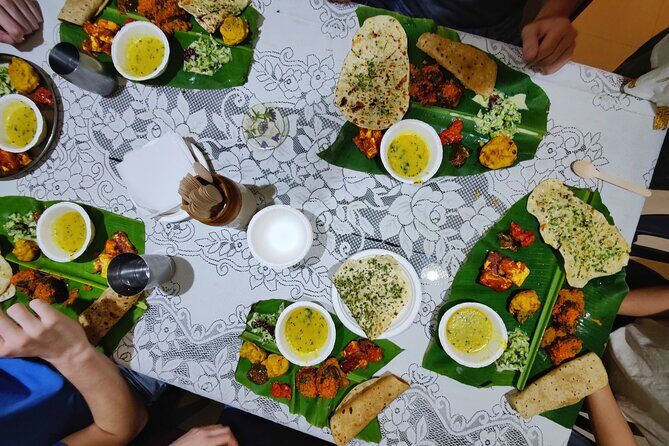 Mumbai Market Tour & Maharashtrian Cooking Class with Chef Reshma - The thali meal: eating what you cooked, family-style