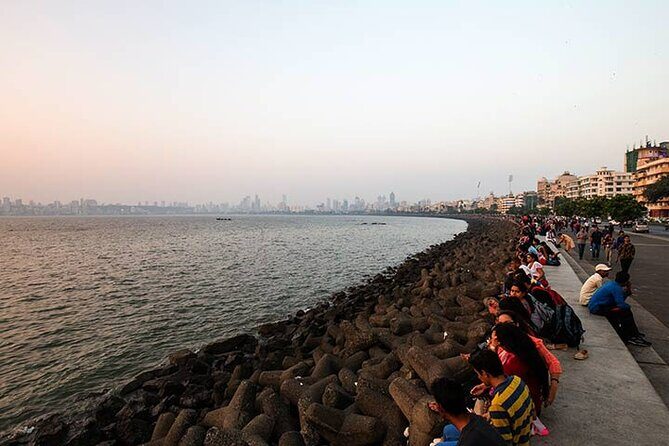Private City Tour with Dharavi Slum Dhobighat and Dabbawalla - Chhatrapati Shivaji Terminus and the Churchgate coastline mood