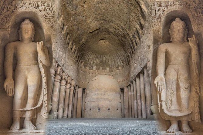 Private Half-Day Kanheri Caves Excursion from Mumbai - The forest path, the rock steps, and the monkey factor