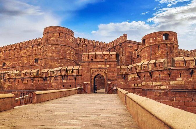 Same Day Taj Mahal/Agra Tour from Mumbai By Return Flights - Agra Fort: Akbar’s Power Base and a Change of Pace