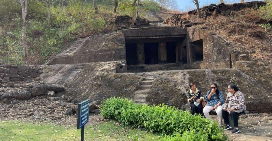 Sanjay Gandhi National Park + Kenheri Caves + Lion Safari - Kanheri Caves: Buddhist Art You Can Understand (If You Have a Real Guide)